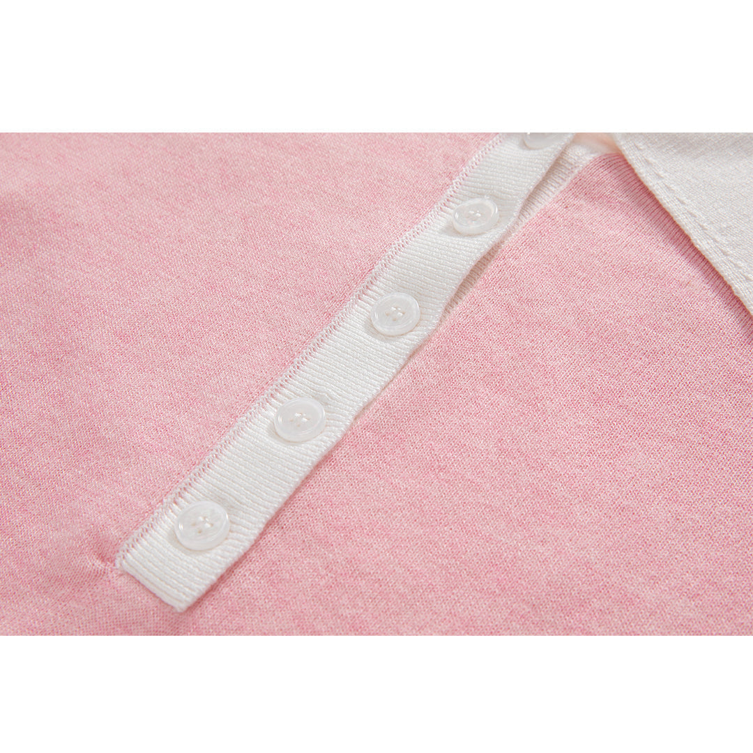 Thom Browne  Women Flowers POLO shirt