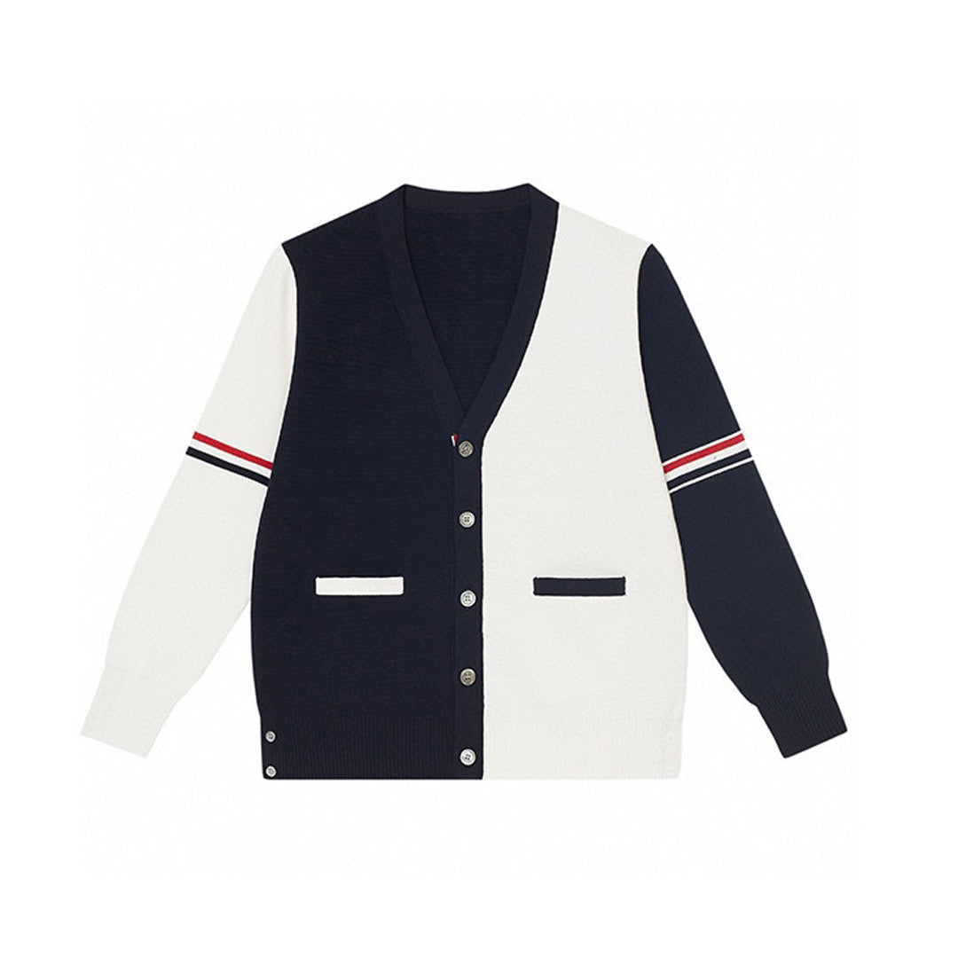 Thom Browne 2025 Knitted sweater coat