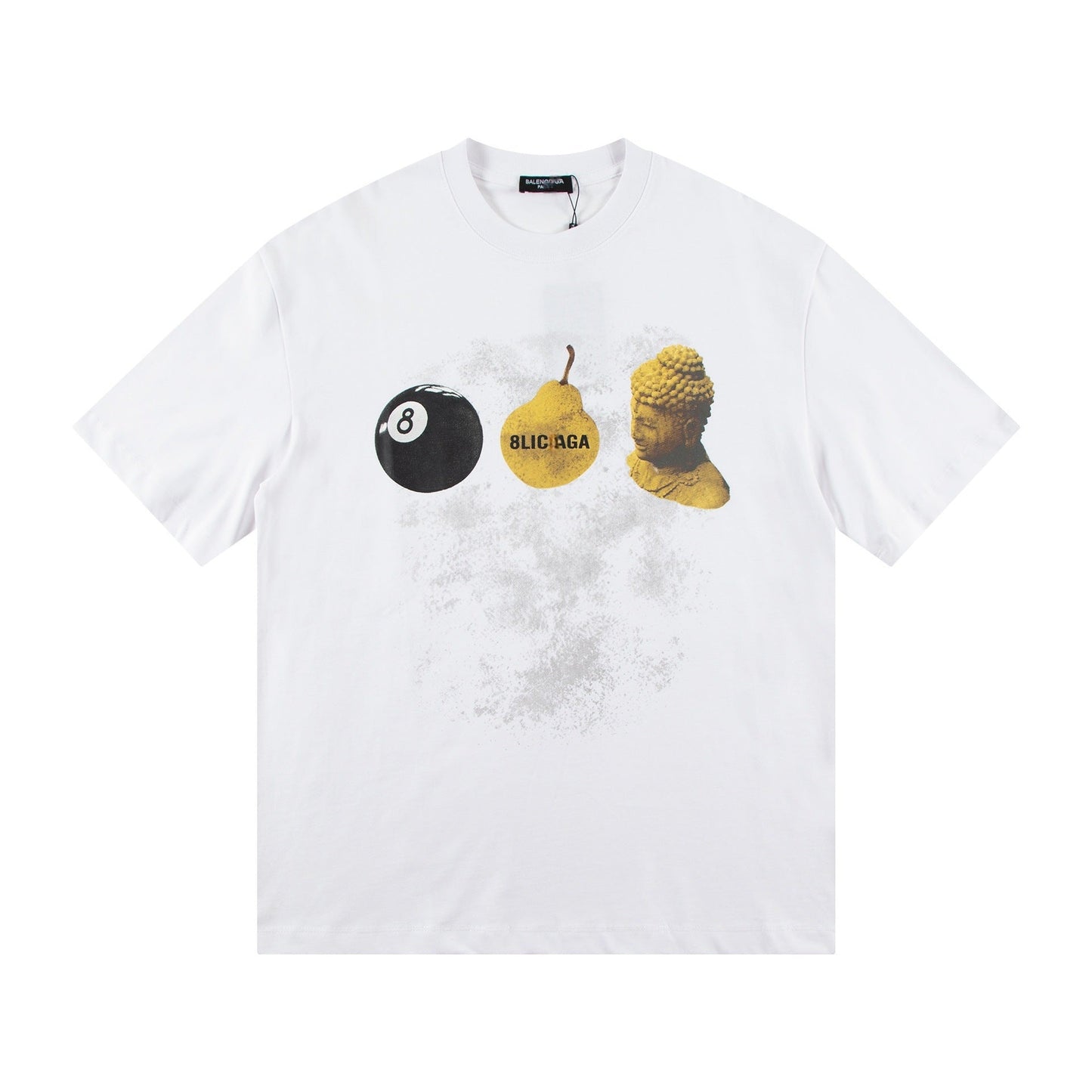 2025 SS Classic Vintage Cotton T-Shirt | Black & White