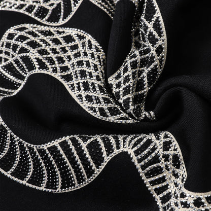 New-2025 Unisex Black Hoodie