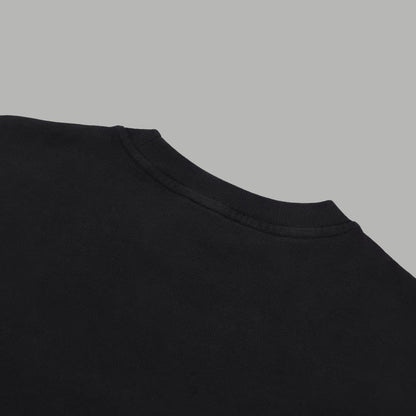 2025SS Balenciaga Letter Print Crew Neck Sweatshirt – Unisex Oversized Fit