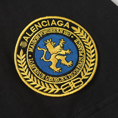 Balenciaga 2025SS Logo Printed Cotton T-Shirt