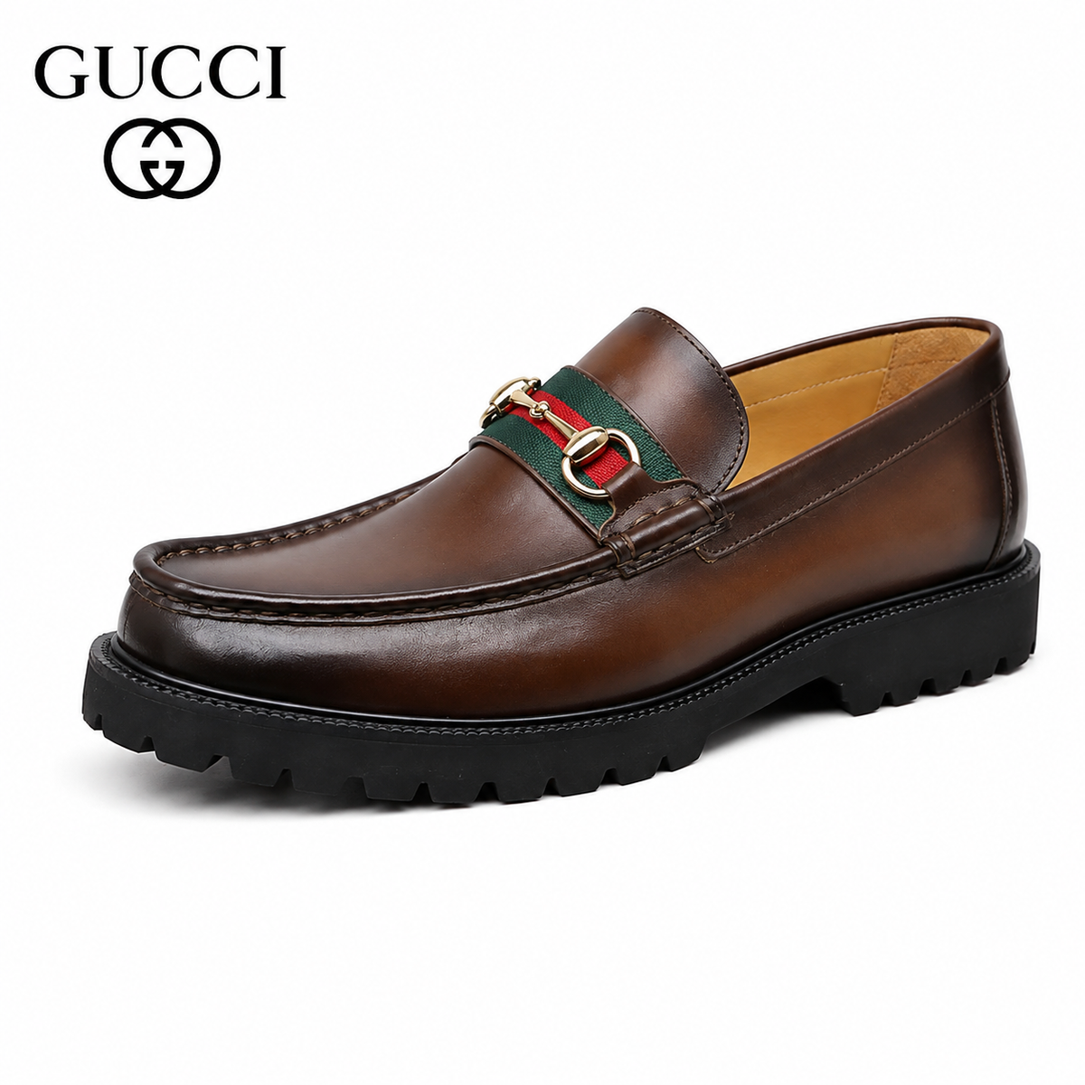 Gucci Horsebit Lug-Sole Loafer — 3 Colors