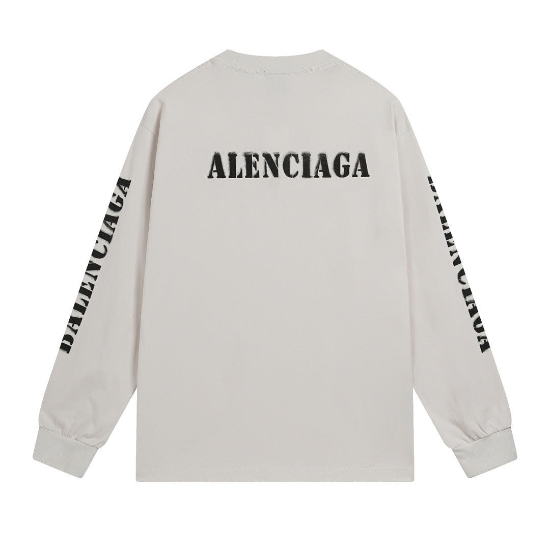 2025SS Couples Loose Fit Hoodie – Unisex Oversized Cotton Pullover