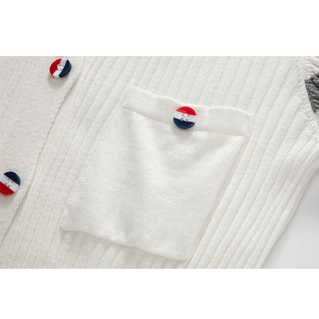 Thom Browne Women Color buckle POLO shirt