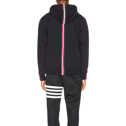 Thom Browne Couple Color Bars Hoodies
