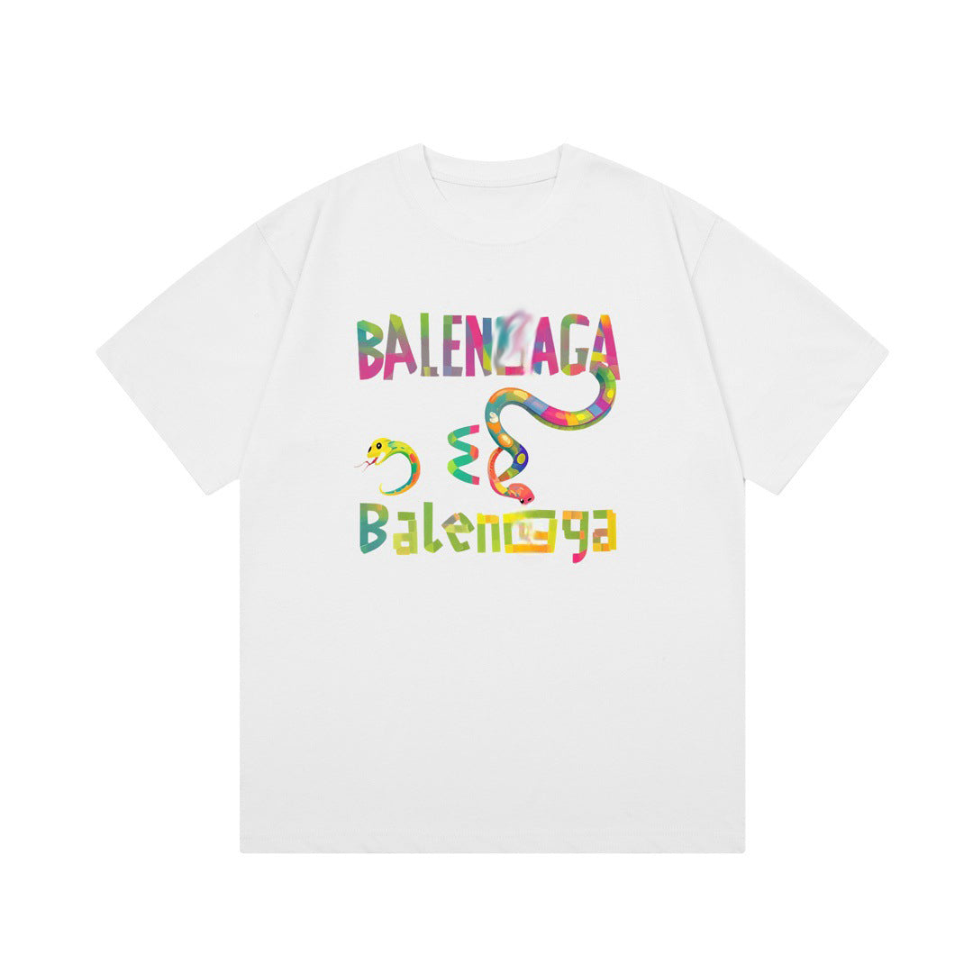 Balenciaga 2025 SS Limited Edition 100% Cotton T-Shirt