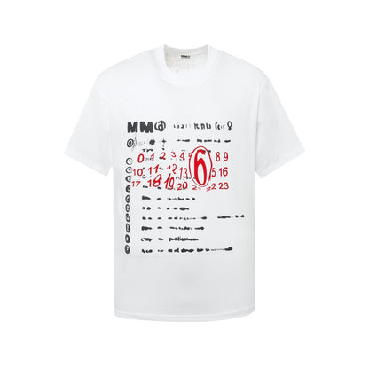Maison Margiela MM6 Couples' Style T-Shirt