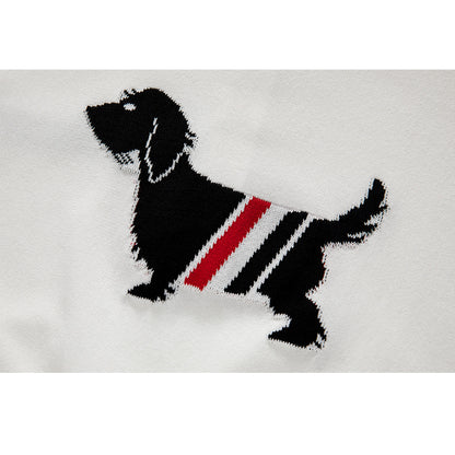 Thom Browne  Women puppy POLO shirt