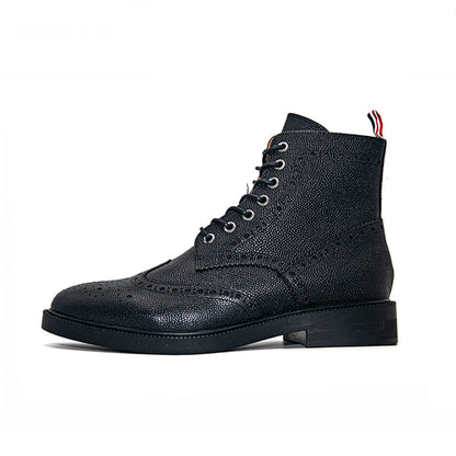 Thom Browne  High Top leather Shoe