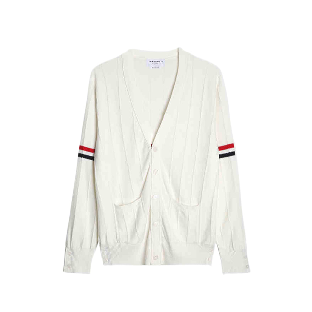Thom Browne Knitted sweater coat
