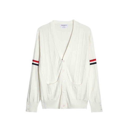 Thom Browne Knitted sweater coat