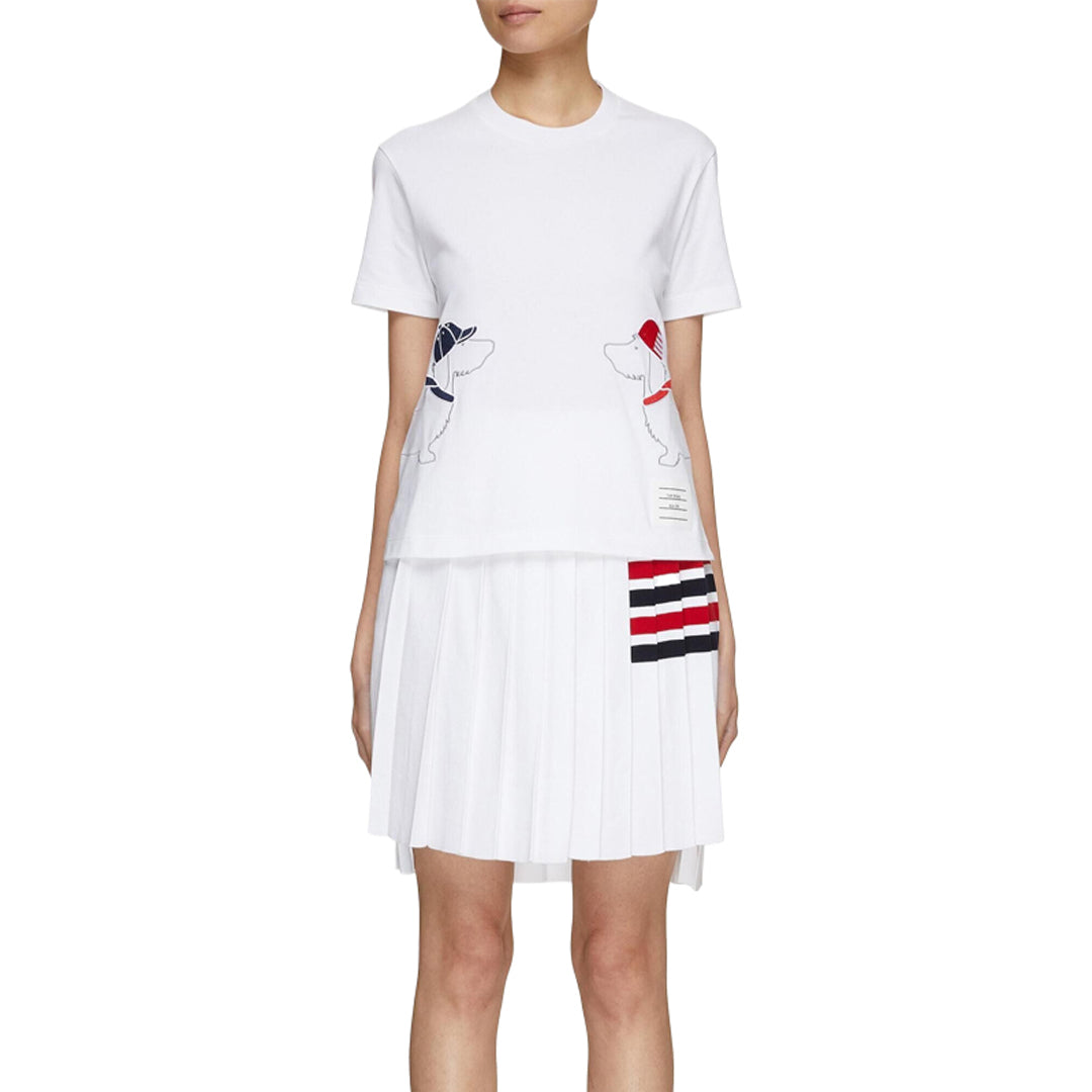 Thom Browne Puppy embroidery T-shirt