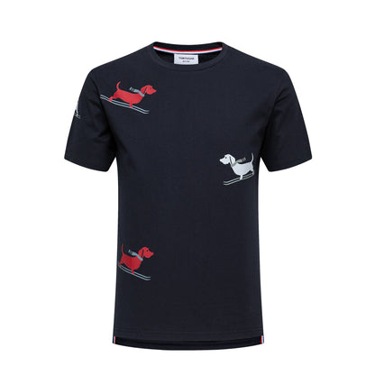 Thom Browne Puppy Print T-shirt