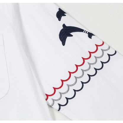 Thom Browne 2025ss Embroidery Shirt