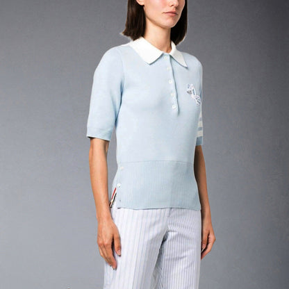 Thom Browne Women puppy POLO shirt