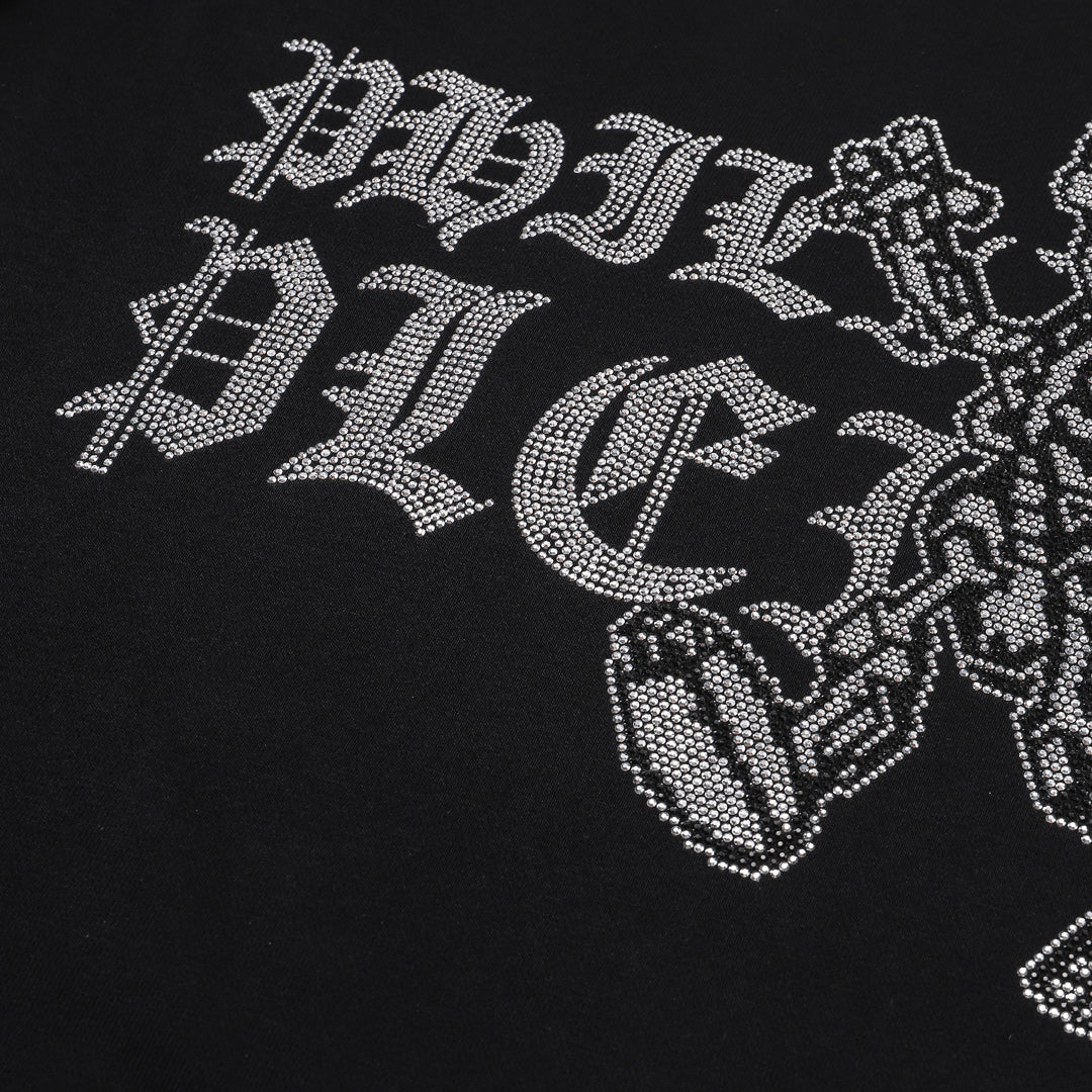 New-2025SS Unisex Black Hoodie