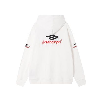 2025SS Gradient Couples Hoodie – Unisex Oversized Pullover