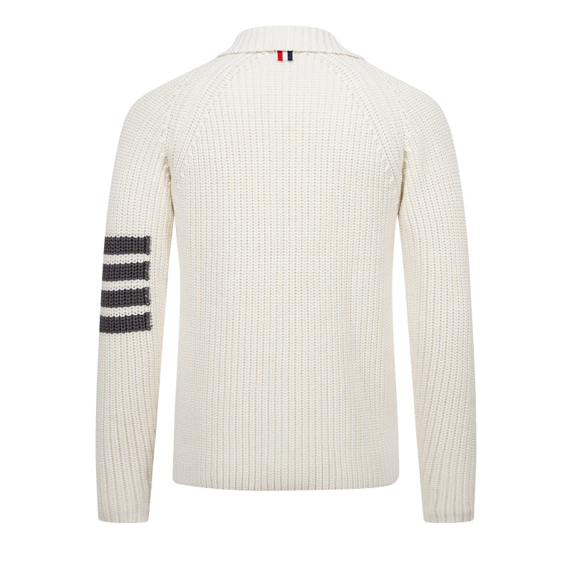 Thom Browne Knitted sweater coat