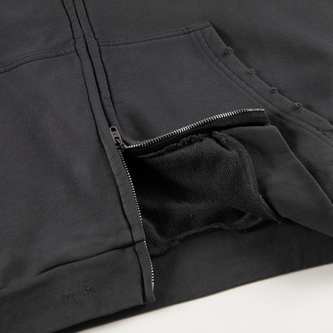 2025SS Oversized Graphic Print Character Hoodie