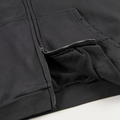 2025SS Oversized Graphic Print Character Hoodie