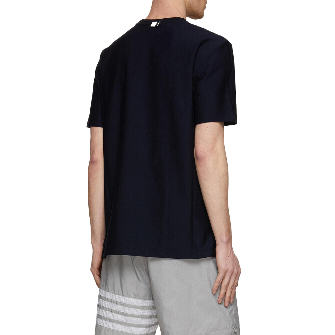 Thom Browne Anchor embroidery T-shirt