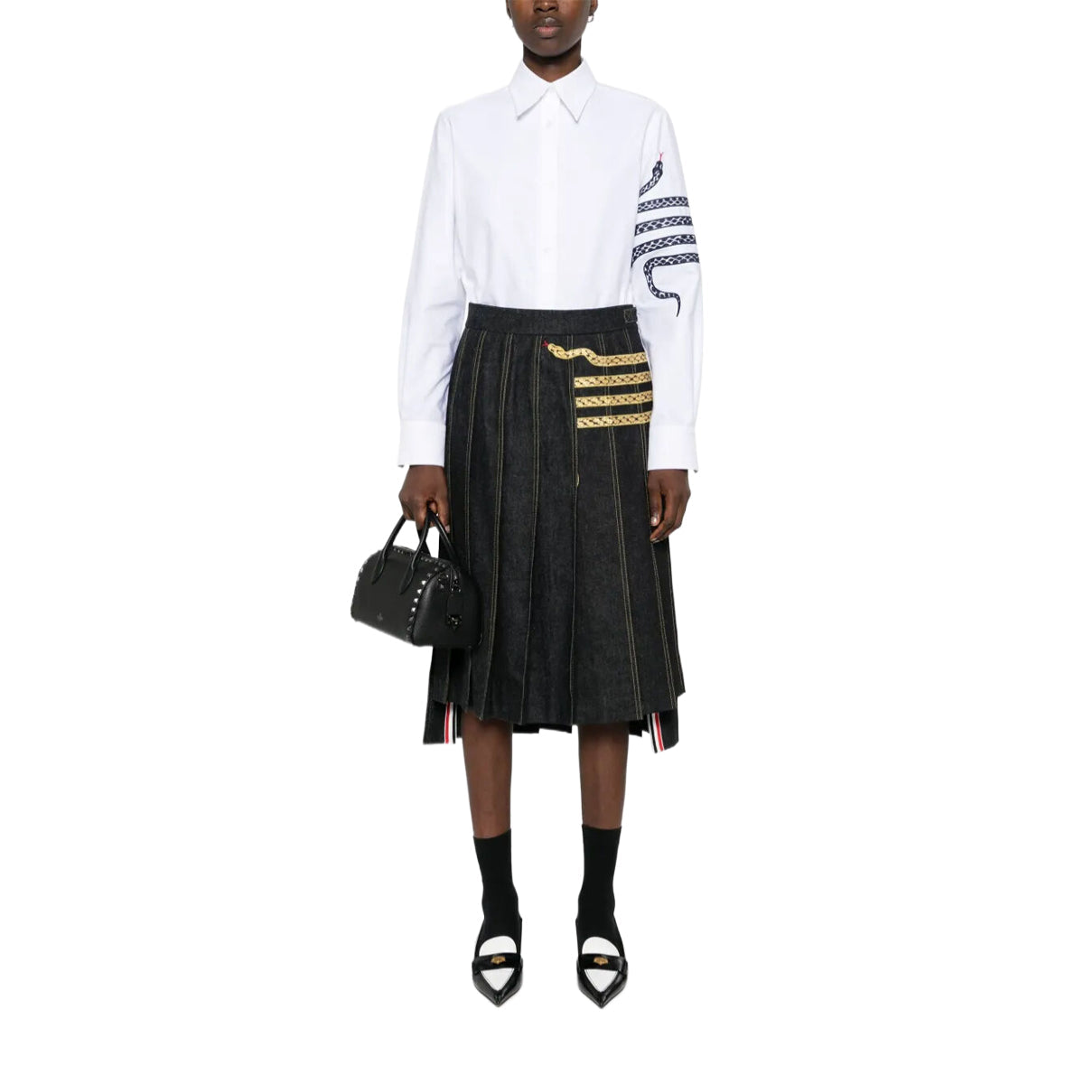 Thom Browne 2025ss Snake Year Limited Shirt