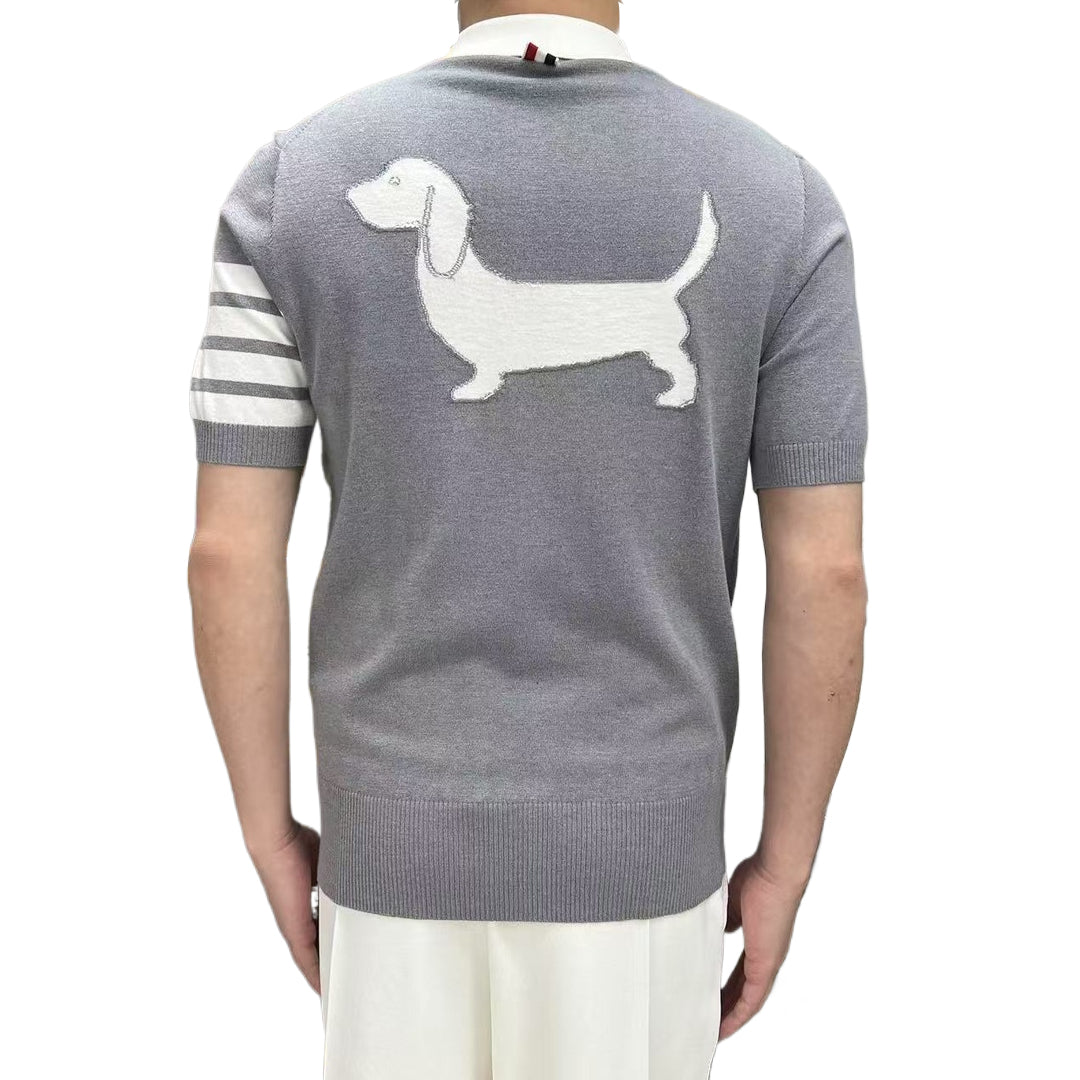 Thom Browne  2025ss Men Wool T-shirt