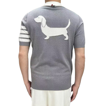 Thom Browne  2025ss Men Wool T-shirt