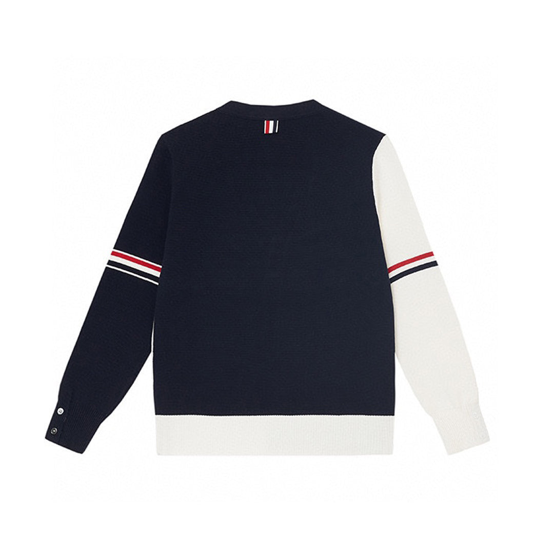 Thom Browne 2025 Knitted sweater coat