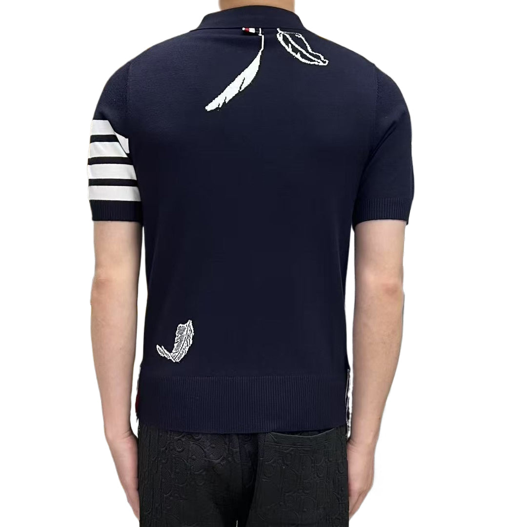 Thom Browne Man Casual POLO T-shirt