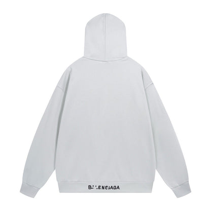 2025SS Couples Graphic Print Hoodie | Unisex Streetwear