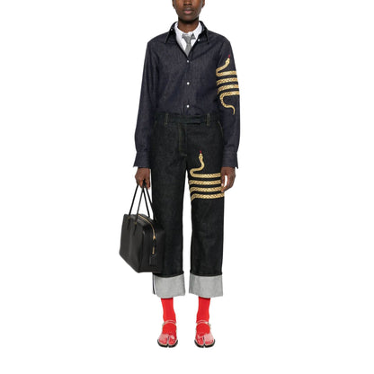 Thom Browne 2025ss Snake Year Limited Shirt