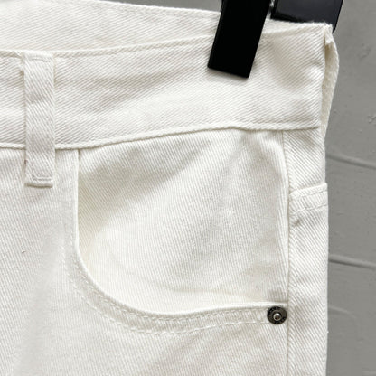 2025SSNew Man White Jeans