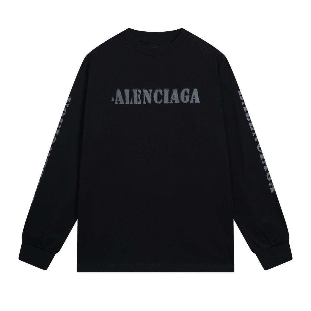 2025SS Couples Loose Fit Hoodie – Unisex Oversized Cotton Pullover