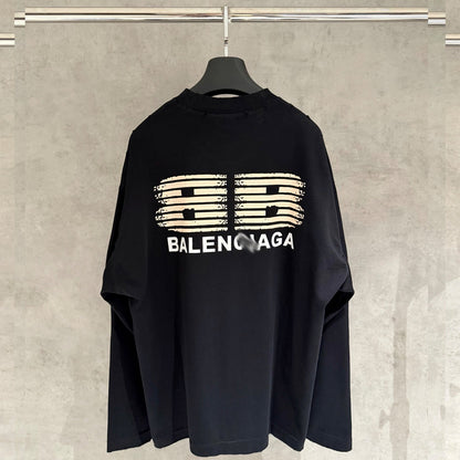 2025 SS Couples Logo Print Hoodie – Matching Streetwear Pullover