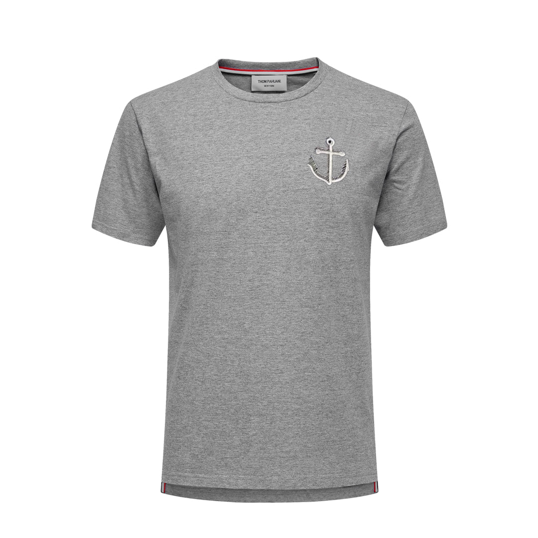 Thom Browne  Anchor embroidery T-shirt