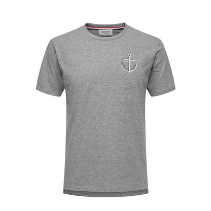 Thom Browne  Anchor embroidery T-shirt