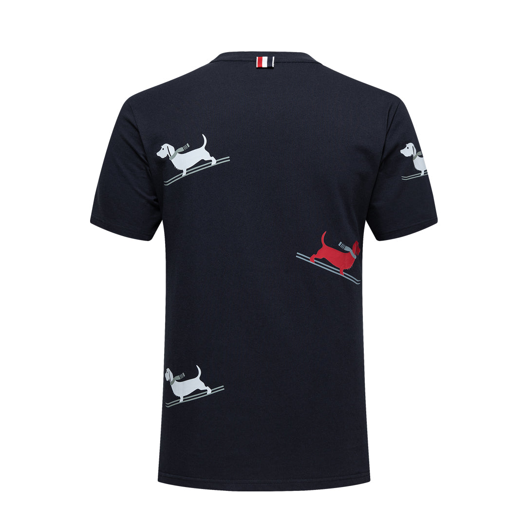 Thom Browne Puppy Print T-shirt