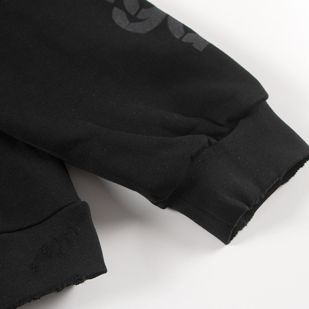 2025SS Oversized Character Graphic Hoodie