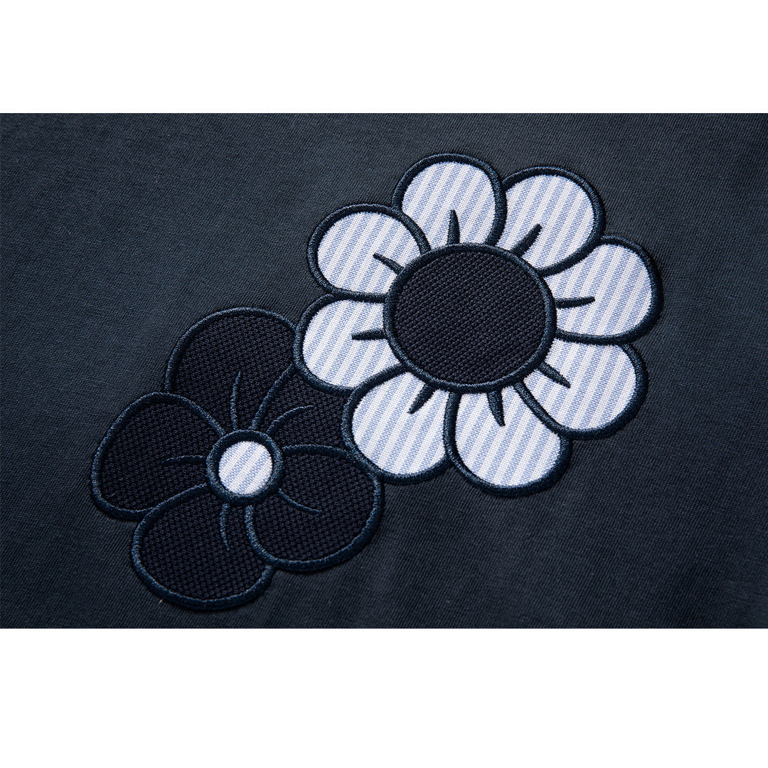 Thombrowne Floral Embroidery T-shirt