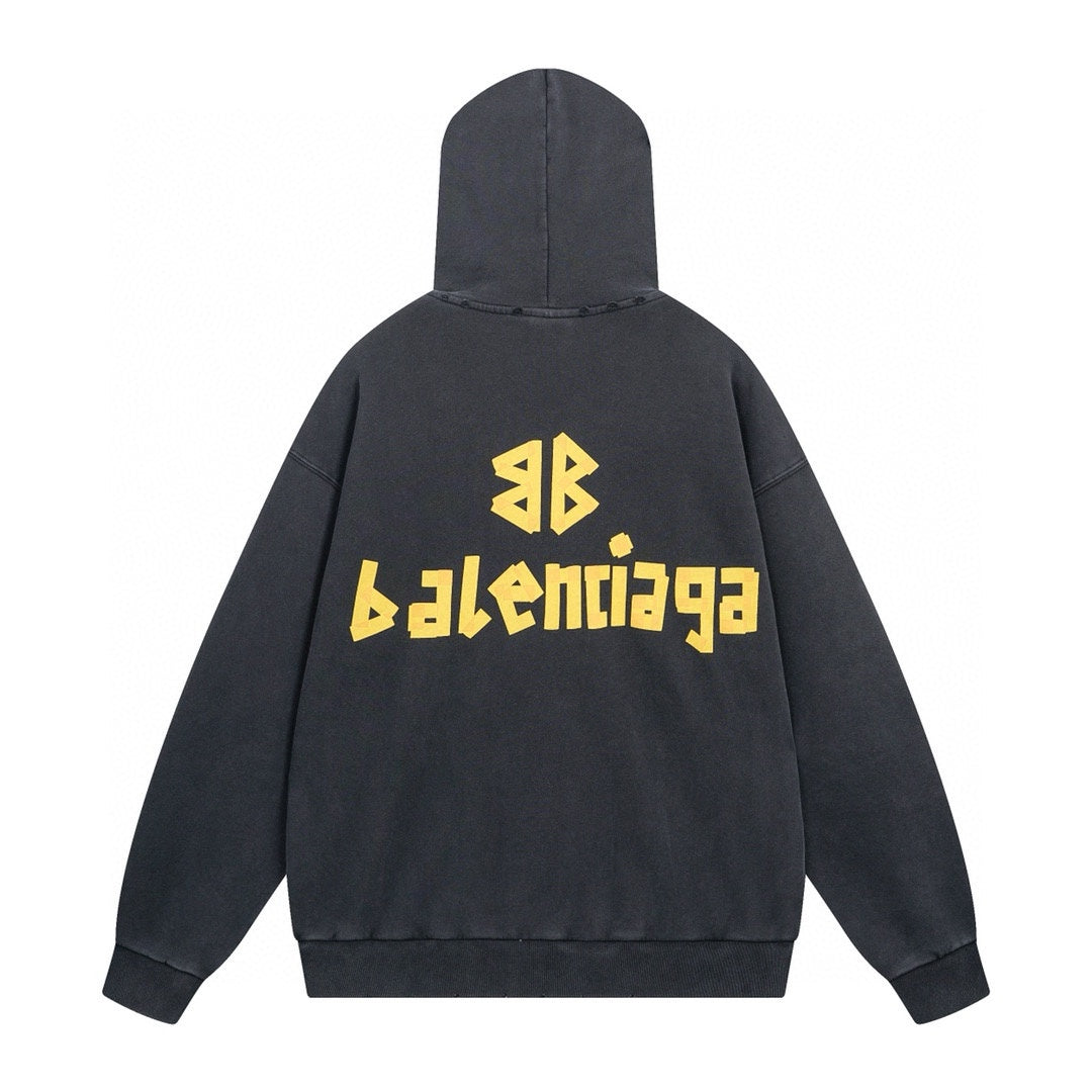 2025SS Print LOGO Hoodie – Unisex Streetwear, 7 Colors