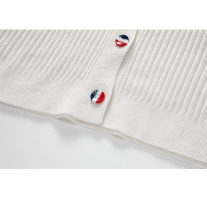 Thom Browne Women Color buckle POLO shirt