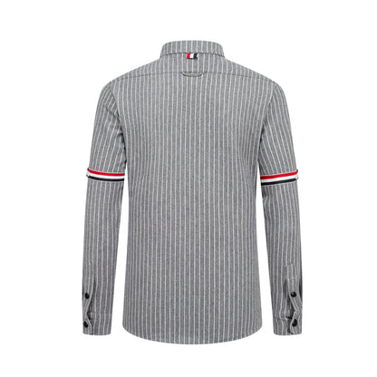 Thom Browne 4-Bar Thick Shirt