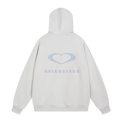 2025SS Logo Print Couples Hoodie – Unisex Streetwear