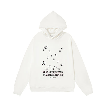 Maison Margiela Couples' Style Hoodie