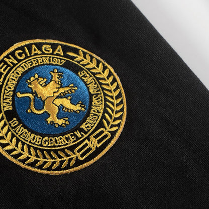 2025SS Unisex Oversized Couples Hoodie – Premium 100% Cotton Crew Neck Sweatshirt