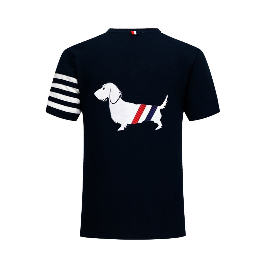 Thom Browne Puppy embroidery T-shirt