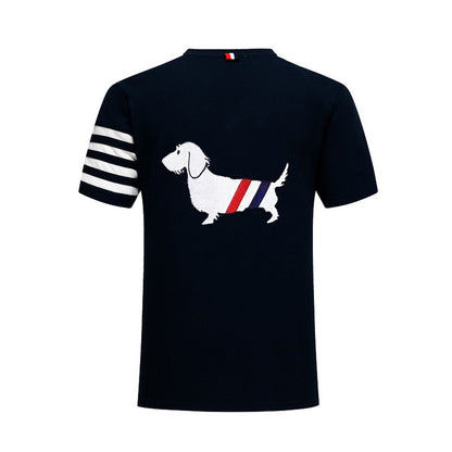Thom Browne Puppy embroidery T-shirt