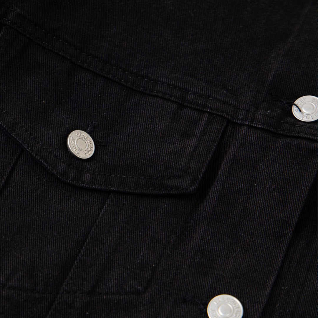 2025SS Black Denim Jacket